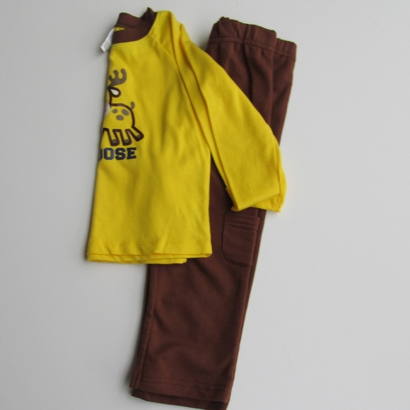 Infant Boys Fisher Price Yellow 2 Piece set 24 Mo. - Picture 5 of 8